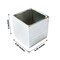 2 Square 5" Metallic Ceramic Cube Planter Boxes Flower Plant Pots Party Events